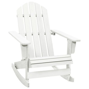 Diverse Hardware, Garten-Schaukelstuhl Holz Weiss