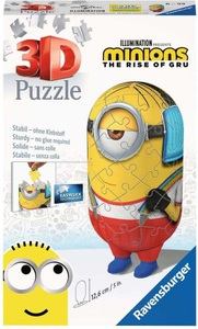 Ravensburger Verlag, Minion - Roller Skater, Ravensburger 3D Puzzle Minion Roller Skater 11228 - Minions 2 - 54 Teile - für Minion Fans ab 6 Jahren