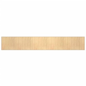 vidaXL, vidaXL Teppich Rechteckig Hell Natur 80x500 cm Bambus, vidaXL Teppich Rechteckig Hell Natur 80x500 cm Bambus