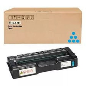 Ricoh, Toner cyan 407717, Ricoh Toner, blau, (6'000 Seiten)