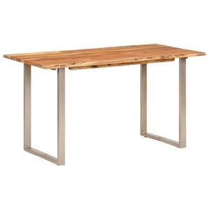 vidaXL, vidaXL Esstisch 140x70x76 cm Massivholz Akazie