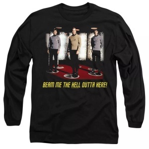 Star Trek, Star Trek - Beam Me Out TShirt, für Damen, Schwarz, Größe XL, Star Trek - Beam Me Out TShirt, für Damen, Schwarz, Größe XL