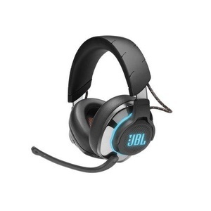 JBL, JBL Quantum 810 - Gaming Headset (Schwarz), JBL - Quantum 810 2.4GHz Wireless Gaming Kopfhörer Over-Ear 3.5 mm Headset mit Mikrofon + Adaptive Noise Cancelling und RGB (JBLQ810WLBLK) - Schwarz