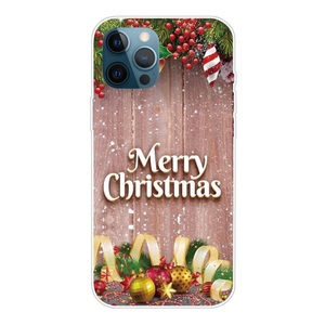 Cover-Discount, iPhone 14 Pro Max - Silikon Case Merry Christmas, Apple - iPhone 14 Pro Max Silikon Case Merry Christmas, Weiss