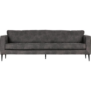 mutoni living, Sofa Crew 3-Sitzer dunkelgrau 235, Sofa Crew 3-Sitzer dunkelgrau 235