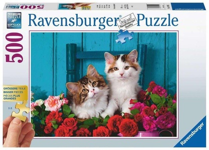 RAVENSBURGER SPIELEVERLAG, Katzenbabys (Puzzle), Ravensburger Puzzle »Katzenbabys«, (500 tlg.)