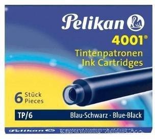 Pelikan, Pelikan Tintenpatrone 4001 Blau/Schwarz, PELIKAN Tinte 4001 TP/6 301184 blauschwarz 6 Stück