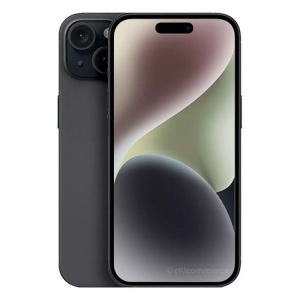 Apple - Refurbished iPhone 15 128GB Guter Zustand, Schwarz, 128 GB