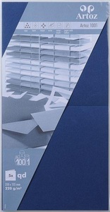 Artoz, ARTOZ Karten 1001 310x155mm 107452264 220g. classic blau 5 Blatt, ARTOZ Karten 1001 310x155mm 107452264 220g, classic blau 5 Blatt