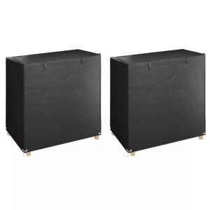 vidaXL, vidaXL Abdeckungen für Schaukelbank 2 Stk. 8 Ösen 125x90x135/165 cm, vidaXL Abdeckungen für Schaukelbank 2 Stk. 8 Ösen 125x90x135/165 cm
