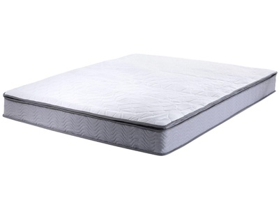 Beliani, Beliani Taschenfederkernmatratze soft / hard 180 x 200 cm SPLENDOUR, Beliani - Taschenfederkernmatratze aus Taschenfedern SPLENDOUR, 180x200 cm, Weiss Bunt