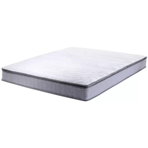 Beliani, Beliani Taschenfederkernmatratze soft / hard 180 x 200 cm SPLENDOUR, Beliani - Taschenfederkernmatratze aus Taschenfedern SPLENDOUR, 180x200 cm, Weiss Bunt