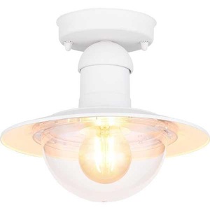 mutoni light, Aussenleuchte Linda Aluminium Druckguss weiss 1xE27 LED