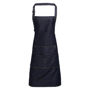 Premier, Jeans Stitch Schürze (2 Stückpackung) Unisex Indigo ONE SIZE, PREMIER - Jeans Stitch Schürze (2 StückPackung), One Size, Indigo