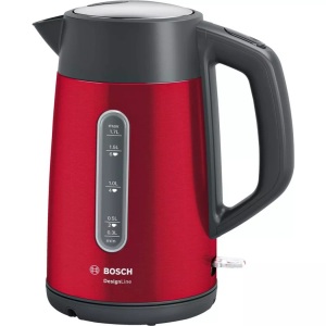 Bosch, BOSCH TWK4P434 - Wasserkocher (Rot/Schwarz), Bosch TWK4P434 Wasserkocher rot