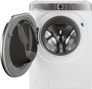 Hoover, Hoover H5WPB414AMBC-S Waschmaschine links, HOOVER H5WPB414AMBC-S - Waschmaschine (14 kg, Weiss)