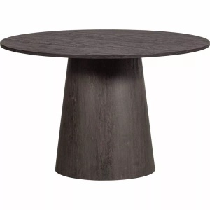 mutoni living, Esstisch Maan rund dunkelbraun 120x120, Esstisch Maan rund dunkelbraun 120x120