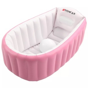 Other, Other Aufblasbares Bad für Baby - Rosa, Gameloot - Aufblasbare Badewanne für Babys Rosa