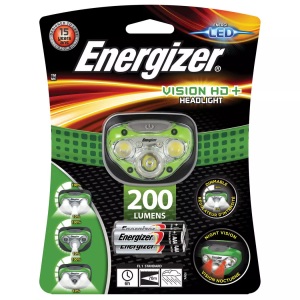 Energizer, Energizer Vision HD+ Stirnlampe, Energizer Kopflampe Vision HD+