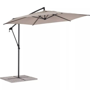 mutoni lifestyle, Ampelschirm Tropea anthrazit-Moon 300, Ampelschirm Tropea anthrazit-Moon 300