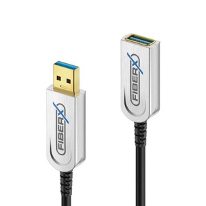 FiberX, FiberX USB 3.1-Verlängerungskabel FX-I650 AOC USB A - USB A 7.5 m, FiberX USB 3.1-Verlängerungskabel FX-I650 AOC USB A - USB A 7.5 m