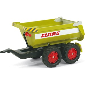 ROLLY TOYS, rolly®toys rollyHalfpipe Claas, 122219, rolly toys® Kinderfahrzeug-Anhänger »Halfpipe CLAAS«, für Trettraktoren