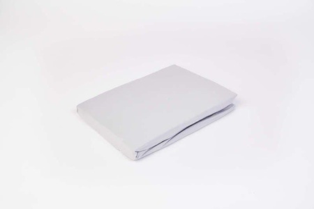 Journey Living, Journey Living - Fixleintuch Valby, Silver, 90-100 x 200 cm, Journey Living Spannbettlaken »Valby«, für Matratzenhöhe bis 25 cm