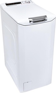 Hoover, Hoover Waschmaschine Toplader »H3TFSMP48TAMCE-S«, H3TFSMP48TAMCE-S, 8 kg, 1400 U/min, HOOVER H3TFSMP48TAMCE-S - Waschmaschine (8 kg, Weiss)