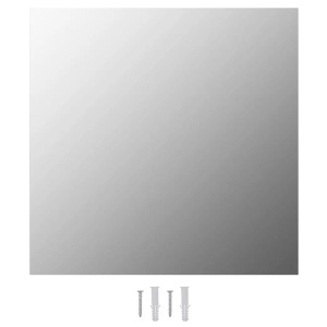 Diverse Hardware, Wandspiegel 40 x 40 cm Quadratisch Glas, vidaXL Wandspiegel 40 x 40 cm Quadratisch Glas