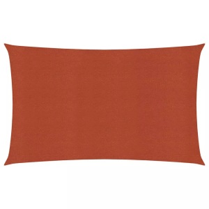 vidaXL, vidaXL Sonnensegel 160 g/m² Terrakottarot 5x8 m HDPE
