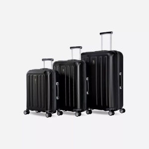 Eminent, Kapstadt Kofferset 4 Rollen Unisex Schwarz ONE SIZE, 