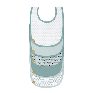 Lässig, LÄSSIG 4Babies Esslatz-Set Little Chums Dog (5Stk.), Lätzchen LITTLE CHUMS DOG 5er-Pack in mint/weiss