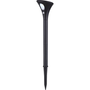 mutoni light, Solarleuchte Kunststoff schwarz 1xLED, Solarleuchte Kunststoff schwarz 1xLED