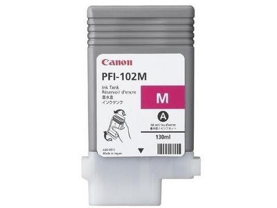 Canon, Original Tintenpatrone magenta Canon PFI-102M, Canon Tintenpatrone, rot, PFI102M, 0897B001