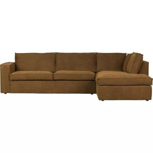 mutoni living, Ecksofa Freddie rechts bronze, Ecksofa Freddie rechts bronze