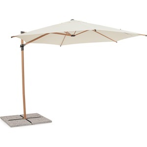 mutoni lifestyle, Ampelschirm Rica natur rund 330, Ampelschirm Rica natur rund 330