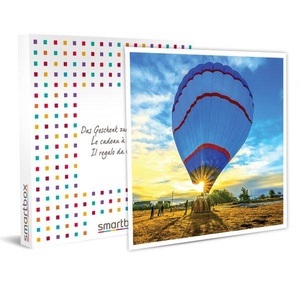 SMARTBOX, 1-stündige Ballonfahrt Ab Genf Mit Einweisung Und Fondue Während Der Fahrt Für 2 Personen - Geschenkbox Unisex, 1-stündige Ballonfahrt ab Genf mit Einweisung und Fondue während der Fahrt für 2 Personen