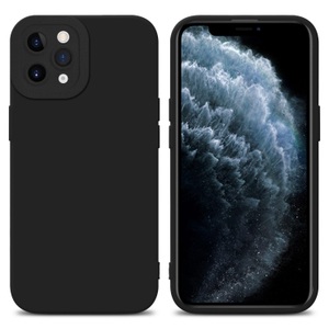 Cadorabo, Hülle für Apple iPhone 11 PRO MAX TPU Silikon, Cadorabo - Hülle für Apple iPhone 11 PRO MAX TPU Silikon, Schwarz