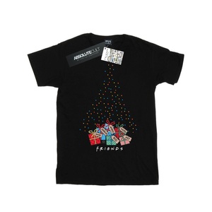 Christmas Tree Lights Tshirt Mädchen Schwarz 116