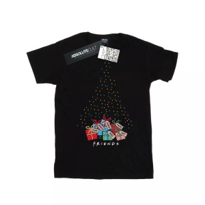 FRIENDS, Christmas Tree Lights Tshirt Mädchen Schwarz 116