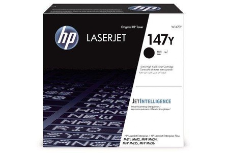 Hp, HP 147Y Schwarz Original LaserJet Tonerkartusche mit sehr hoher Reichweite, Hewlett Packard Toner, schwarz, No. 147Y, W1470Y, (42'000 Seiten)