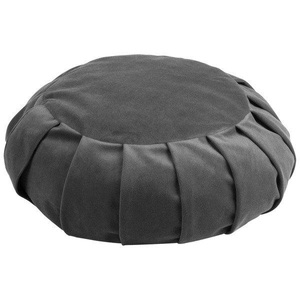 Gladiatorfit, Zafu Zen Meditationskissen Aus Baumwolle Ø 35cm | Mehrere Farben Erhältlich Unisex Schwarz ONE SIZE, JustFit - Zafu Zen Meditationskissen aus Baumwolle Ø 35cm, One Size, Schwarz