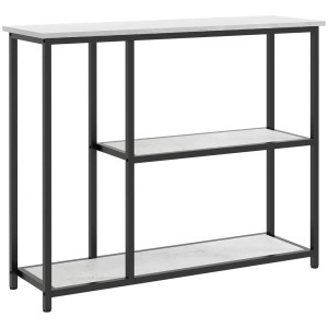 HOMCOM, HOMCOM - Konsolentisch, One Size, Weiss, HOMCOM - Konsolentisch, One Size, Weiss