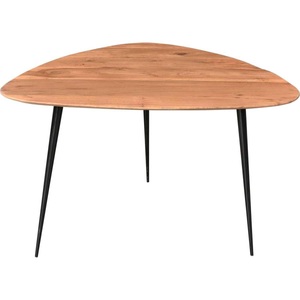 mutoni living, Couchtisch Akazie 86x80x47, Beistelltisch Akazie 86x80 (1 Stück)
