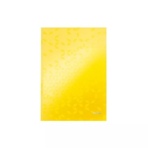 Leitz, LEITZ Notizbuch WOW A4 4625-10-16 liniert, 90g gelb, Leitz Notizbuch, WOW, A4, liniert, 90g, gelb, 995576