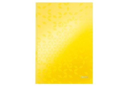 Leitz, LEITZ Notizbuch WOW A4 4625-10-16 liniert, 90g gelb, Leitz Notizbuch, WOW, A4, liniert, 90g, gelb, 995576