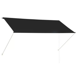 Diverse Hardware, Einziehbare Markise Anthrazit 250 x 150 cm, vidaXL Einziehbare Markise 250×150 cm Anthrazit