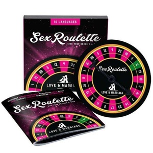 tease & please, Sex Roulette Love & Marriage, Tease-and-please Sex Roulette Love & Marriage Sexy Spiel, Anfängergeeignet, Pink, Love & Marriage - Amorana