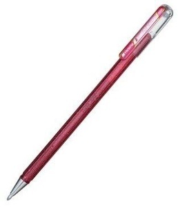 Pentel, PENTEL Roller Hybrid Dual Metallic K110-DPX pink/metallic pink 1.0mm, Pentel Hybrid Dual Metallic, 1.0mm, pink/metallic, pink, Tintenroller, K110-DPX