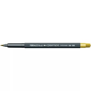 Caran d'ache, CARAN D'ACHE Classic Fibralo Brush 186.033 goldocker, Caran d'Ache Classic Fibralo Brush, goldocker, 186.033